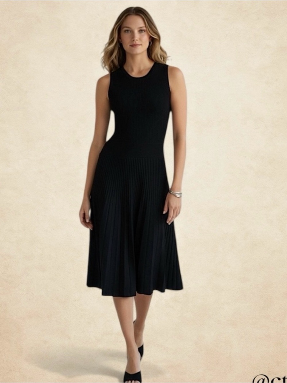 Edited by Remi Bader Pleated Maxi